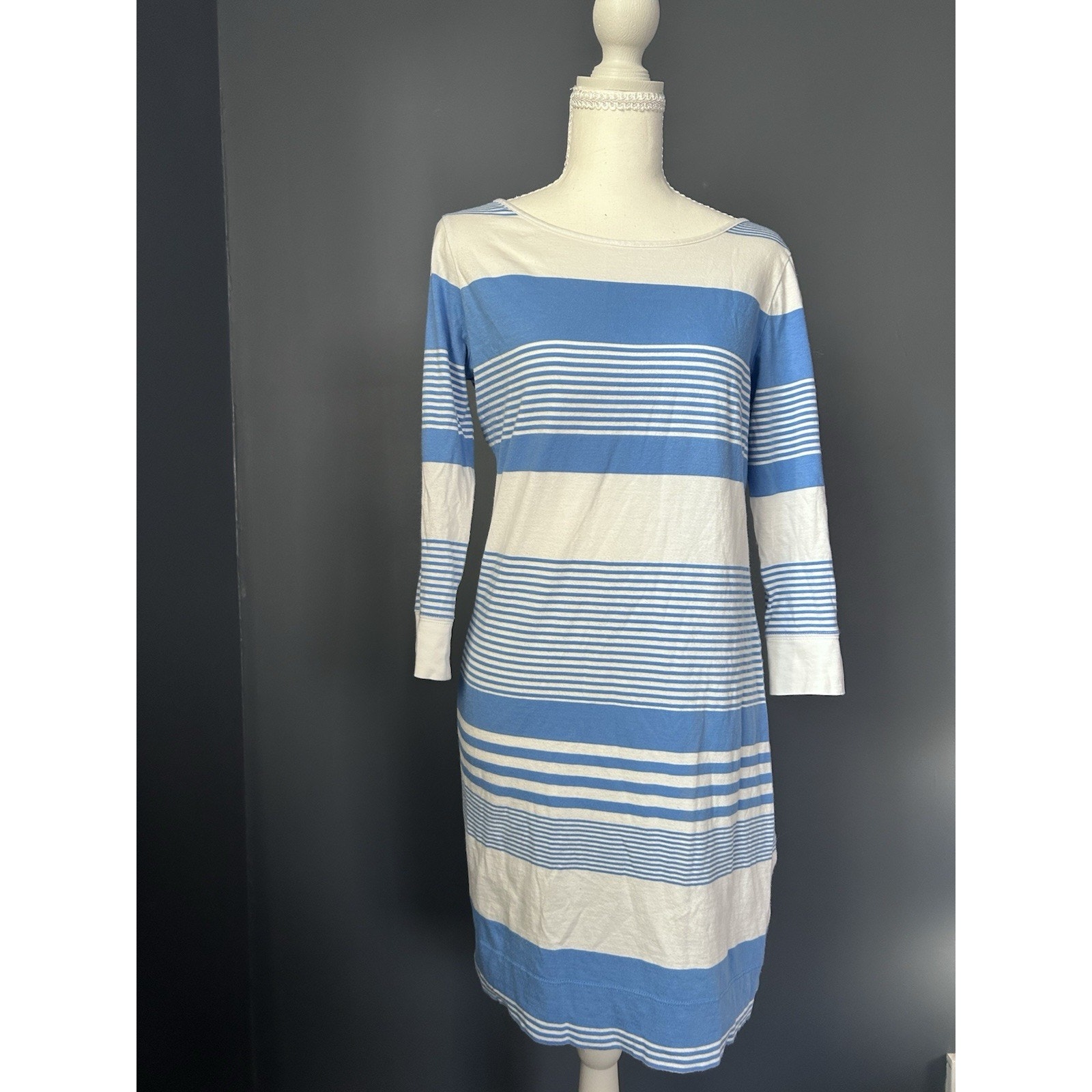 Lilly Pulitzer Dress Pima Cotton Small Nautical Sun Dress